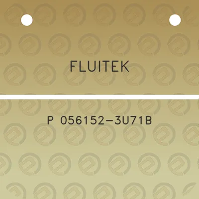 fluitek-p-056152-3u71b