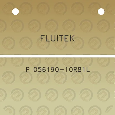 fluitek-p-056190-10r81l