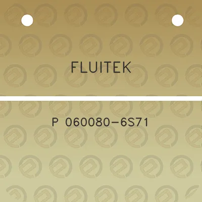 fluitek-p-060080-6s71