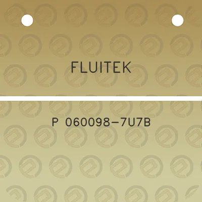 fluitek-p-060098-7u7b