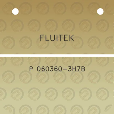 fluitek-p-060360-3h7b