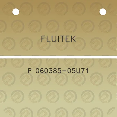 fluitek-p-060385-05u71