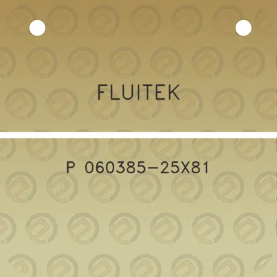 fluitek-p-060385-25x81