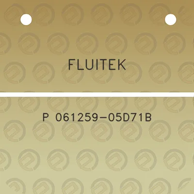 fluitek-p-061259-05d71b