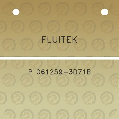 fluitek-p-061259-3d71b