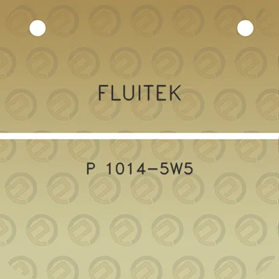 fluitek-p-1014-5w5