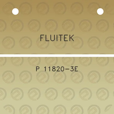 fluitek-p-11820-3e