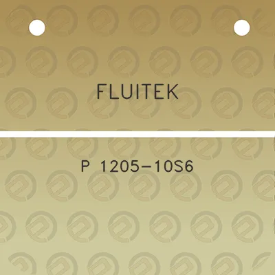 fluitek-p-1205-10s6