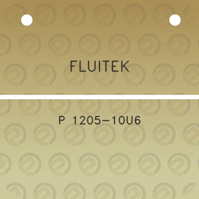 fluitek-p-1205-10u6