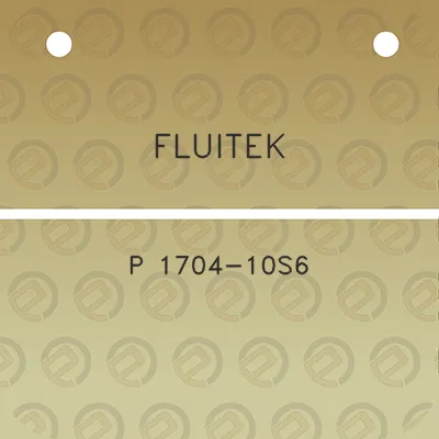 fluitek-p-1704-10s6