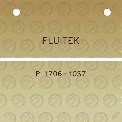 fluitek-p-1706-10s7