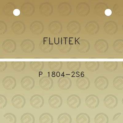 fluitek-p-1804-2s6