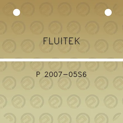 fluitek-p-2007-05s6