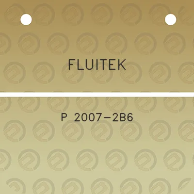 fluitek-p-2007-2b6