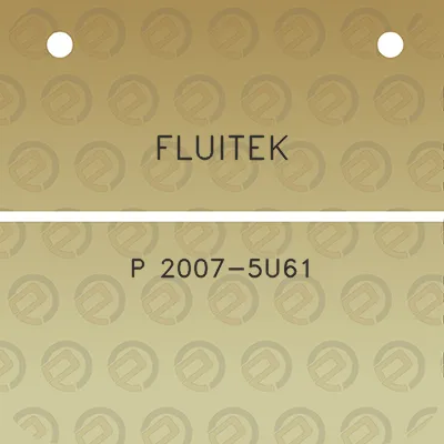 fluitek-p-2007-5u61