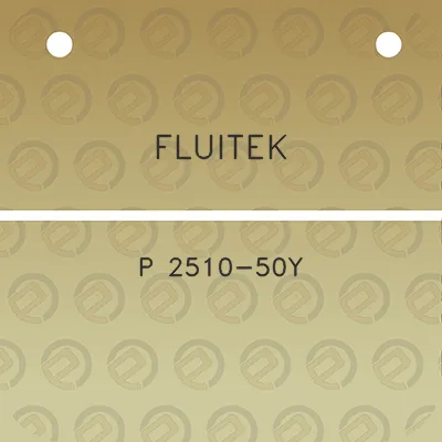 fluitek-p-2510-50y