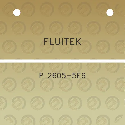 fluitek-p-2605-5e6