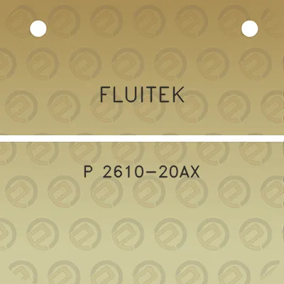 fluitek-p-2610-20ax