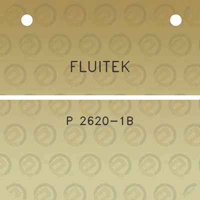 fluitek-p-2620-1b