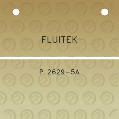 fluitek-p-2629-5a