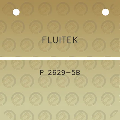 fluitek-p-2629-5b