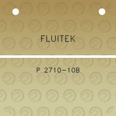 fluitek-p-2710-10b