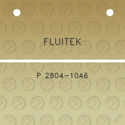 fluitek-p-2804-10a6