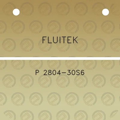 fluitek-p-2804-30s6