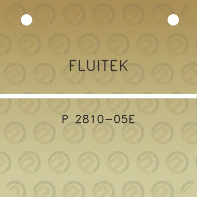 fluitek-p-2810-05e