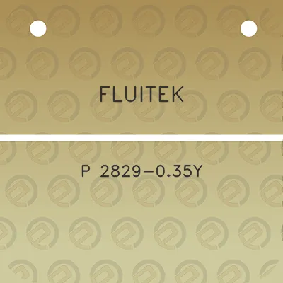 fluitek-p-2829-035y