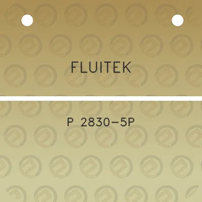 fluitek-p-2830-5p