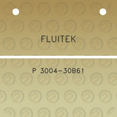 fluitek-p-3004-30b61