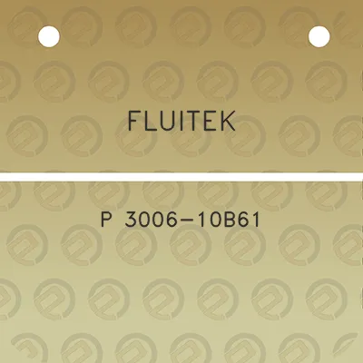 fluitek-p-3006-10b61