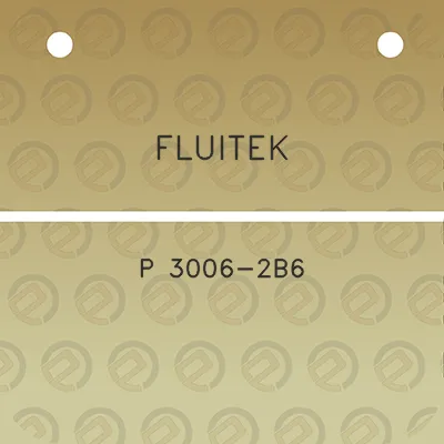 fluitek-p-3006-2b6