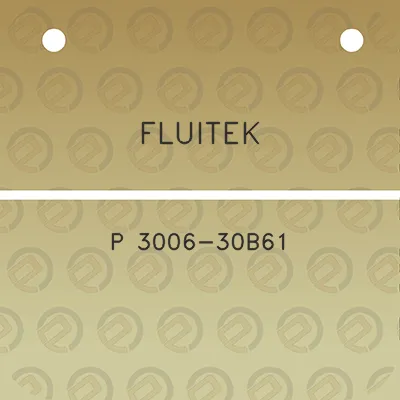 fluitek-p-3006-30b61