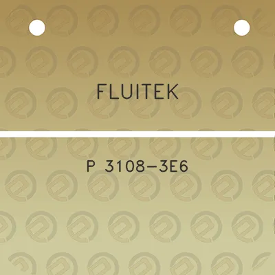 fluitek-p-3108-3e6