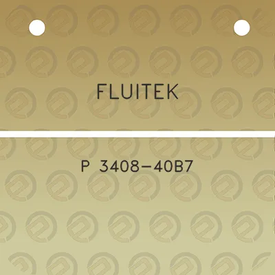 fluitek-p-3408-40b7