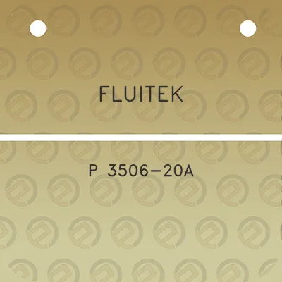 fluitek-p-3506-20a