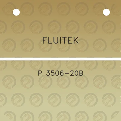 fluitek-p-3506-20b