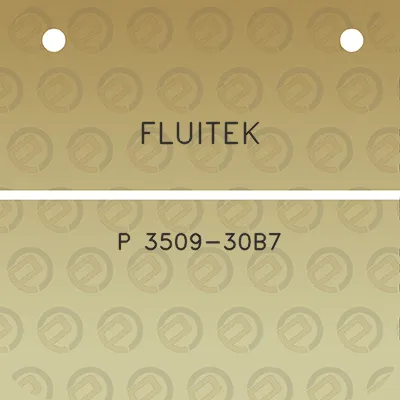 fluitek-p-3509-30b7