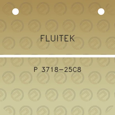 fluitek-p-3718-25c8