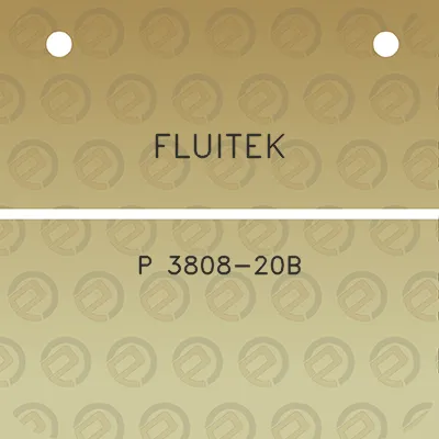 fluitek-p-3808-20b