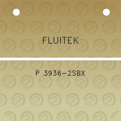 fluitek-p-3936-2sbx