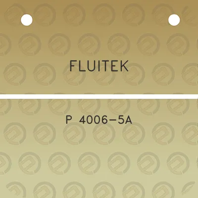 fluitek-p-4006-5a