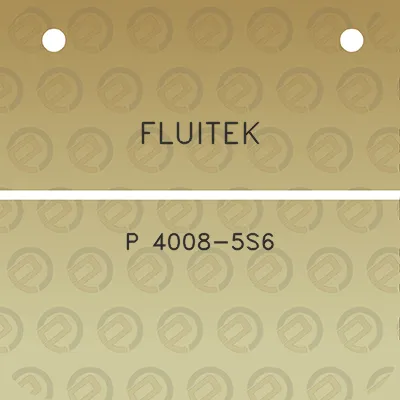 fluitek-p-4008-5s6