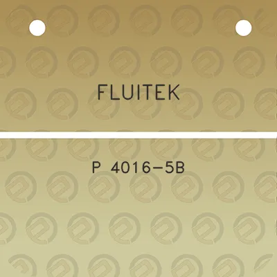 fluitek-p-4016-5b