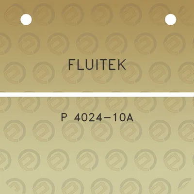 fluitek-p-4024-10a