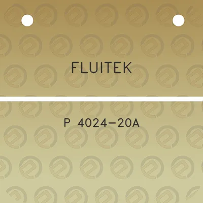 fluitek-p-4024-20a