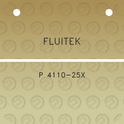 fluitek-p-4110-25x