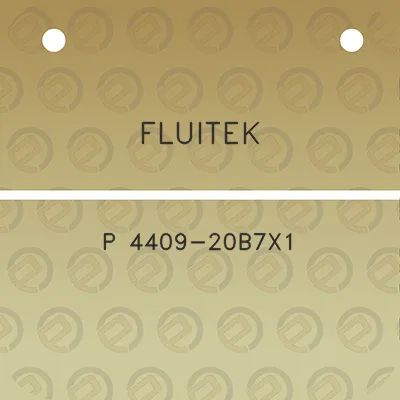 fluitek-p-4409-20b7x1